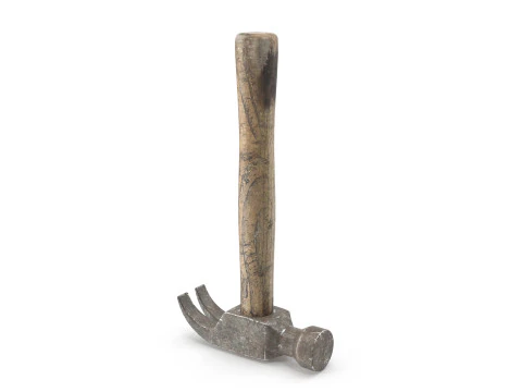 Old Hammer 3D Model