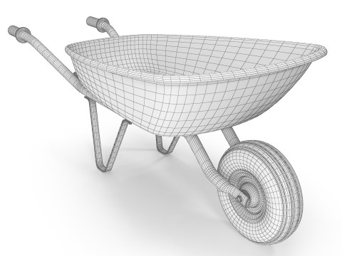 Kruiwagen 3D Model