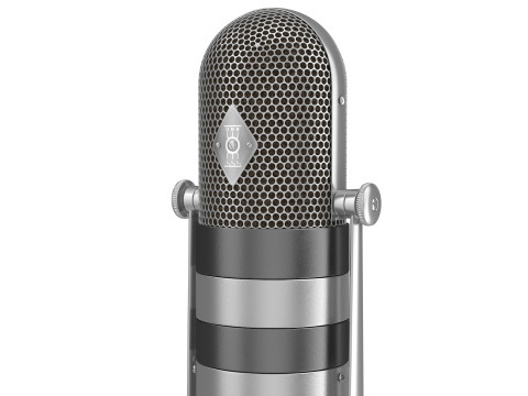 Classic Microphone 3D Model