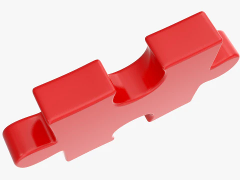 Puzzle 1 Piece 3D Model