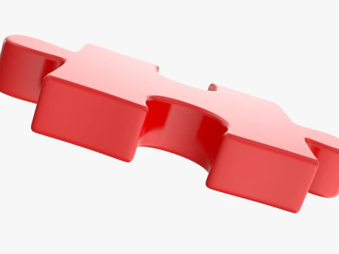 Puzzle 1 Piece 3D Model