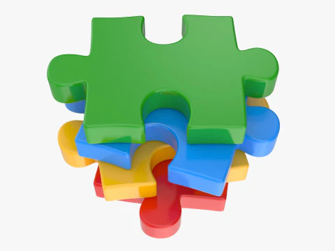 Puzzle 1 Piece 3D Model