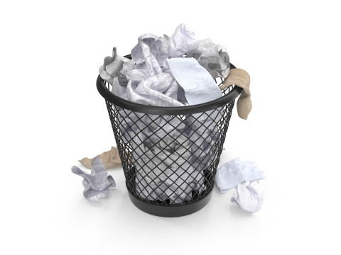 有线金属箱 3D 模型