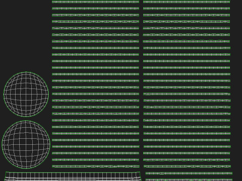 有线金属箱 3D 模型