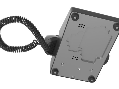 Старый телефон 3D Модель