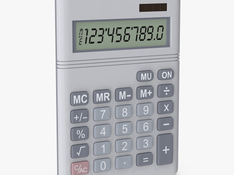 Калькулятор 3D Модель