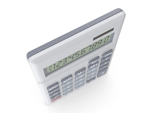 कैलकुलेटर 3D मॉडल