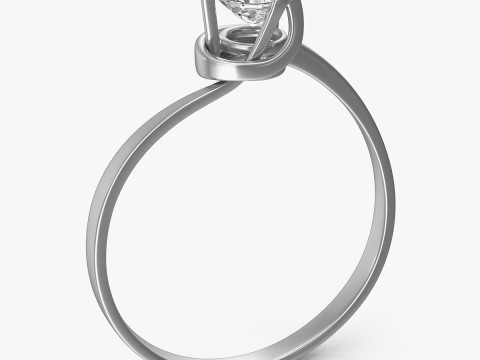 Drewniana ławka Model 3D