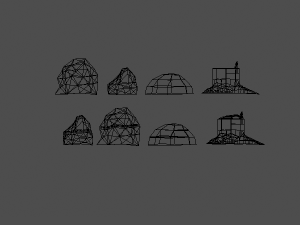 low poly nature 3D Модель