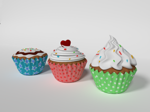 cupcake 3D Модель
