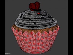 cupcake Modelo 3D