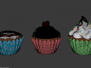 cupcake Modelo 3D