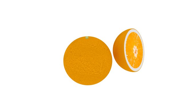 orange Modelo 3D .c4d .max .obj .3ds .fbx .stl .blend 