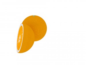 orange Modelo 3D