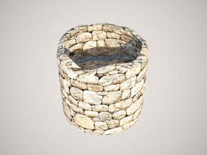 old waterwell 3D Model