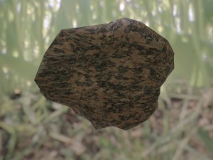 granite stone 3D Модель