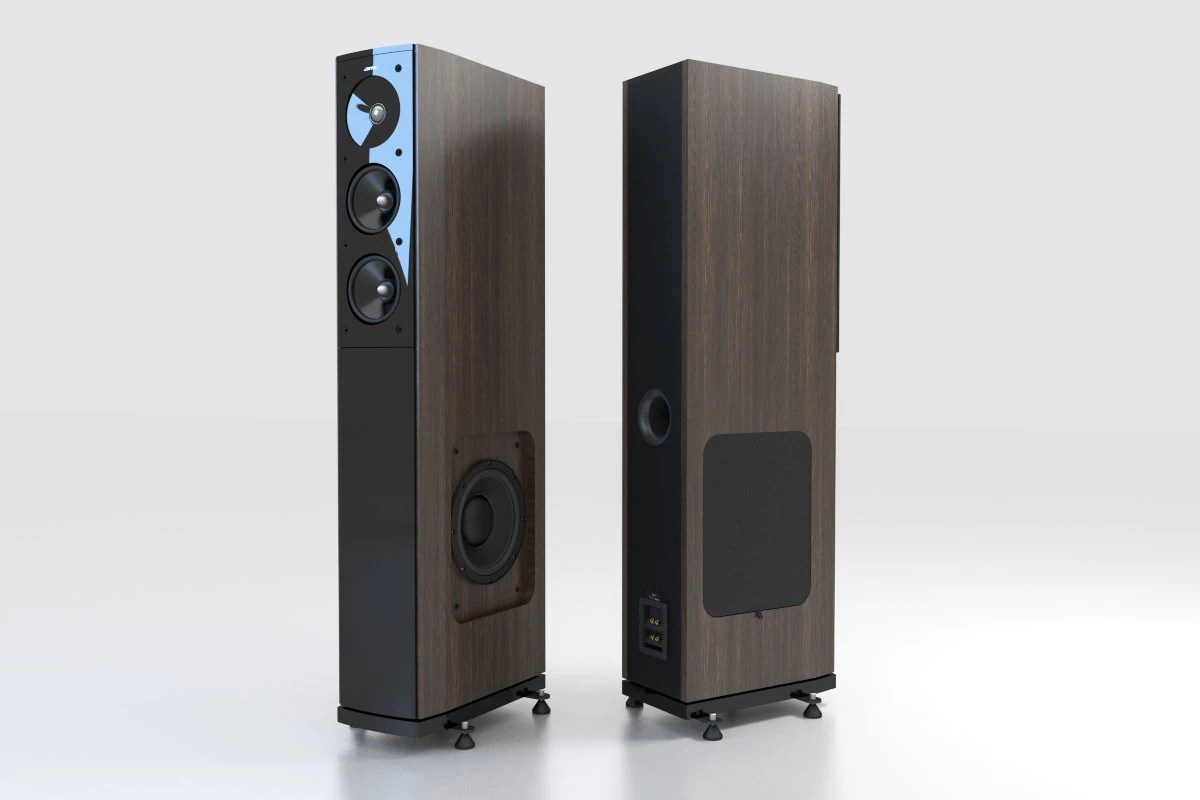 jamo s606 speakers 3D Model .c4d .max .obj .3ds .fbx .stl .blend
