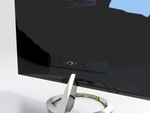 asus mx279h monitor 3D मॉडल