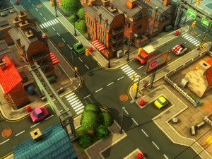cartoon fantasy land 3D 모델