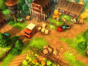 cartoon fantasy land 3D 모델