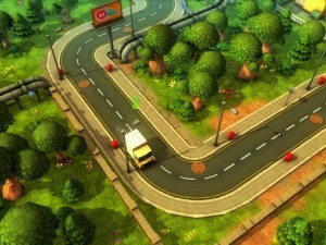 cartoon fantasy land 3D 모델