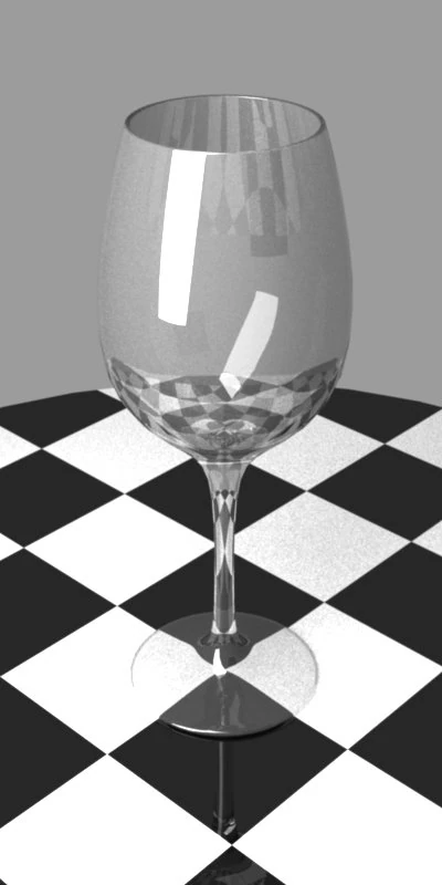 wineglass 3D Model .c4d .max .obj .3ds .fbx .stl .blend 