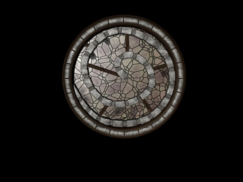castle window 3D Model .c4d .max .obj .3ds .fbx .stl .blend 