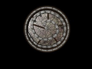 castle window Model 3D