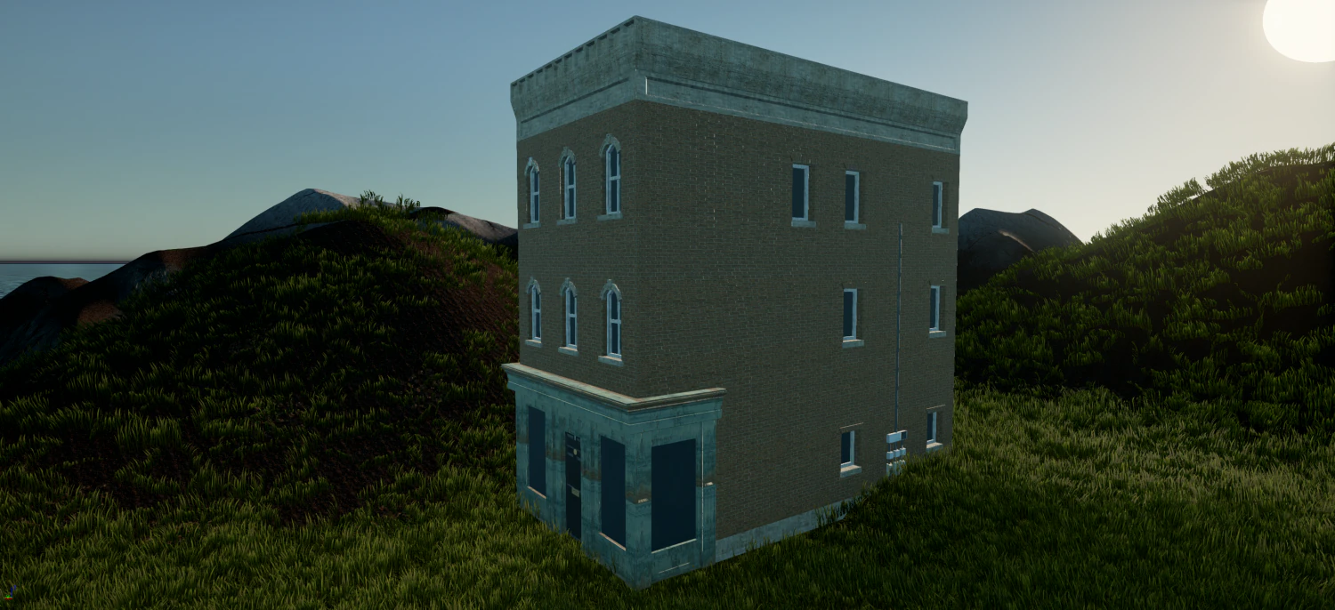 1 free 3d model - cityhouse 3D Model .c4d .max .obj .3ds .fbx .stl .blend 