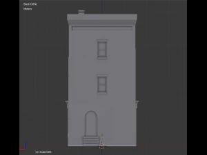 1 free 3d model - cityhouse 3D Model