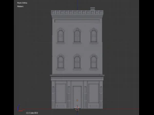 1 free 3d model - cityhouse 3D Model
