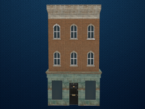 1 free 3d model - cityhouse 3D मॉडल