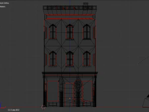 1 free 3d model - cityhouse 3D Model