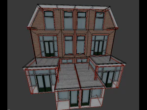 high detail - cityhouse 3D Model