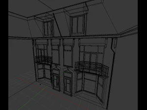 high detail - cityhouse 3D Model