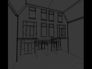 high detail - cityhouse 3D Model