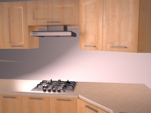 corner kitchen 3D Model