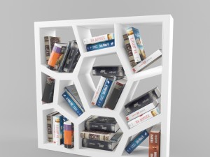 design bookcase Model 3D