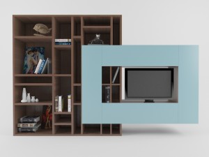 shelving for tv Modelo 3D