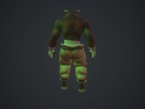 animated minotaur 3D Model