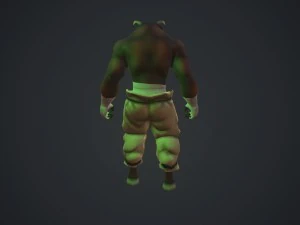 animated minotaur 3D Model