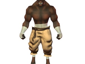 animated minotaur 3D मॉडल