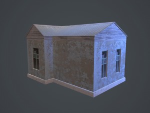 abandoned house 3D मॉडल