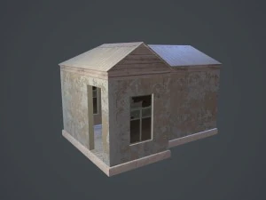 Terk edilmiş ev 3D Model