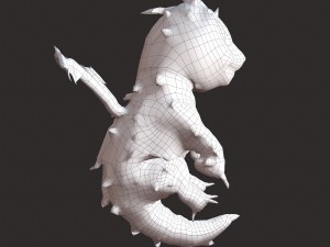 rigged dragon Modelo 3D