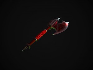 blood axe low poly 3D Модель