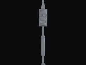 blood axe low poly 3D Модель