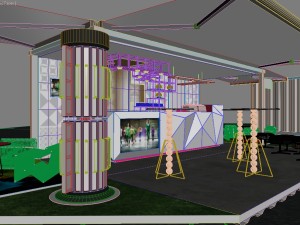 container cafe 3D Model