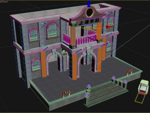 shanghai building 1950s 3D Model