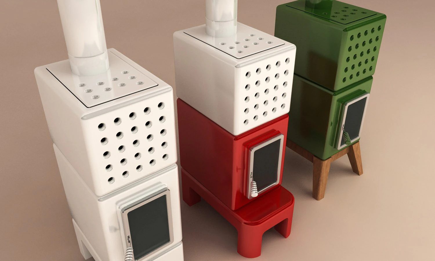 cubi stack by la castellamonte 3D Model .c4d .max .obj .3ds .fbx .stl .blend